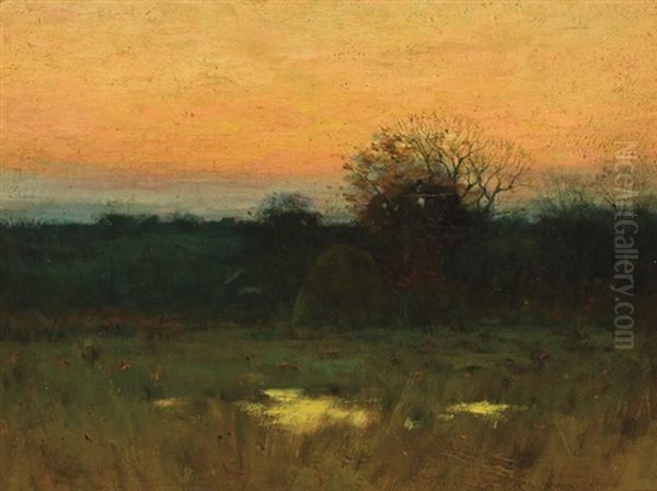Twilight Oil Painting by Charles Warren Eaton