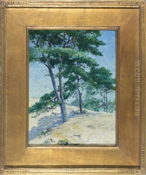 Landscape With Trees Oil Painting by Henry Stephens Eddy