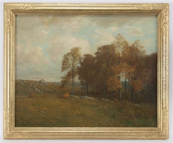 Untitled (autumn) Oil Painting by Benjamin Osro Eggleston