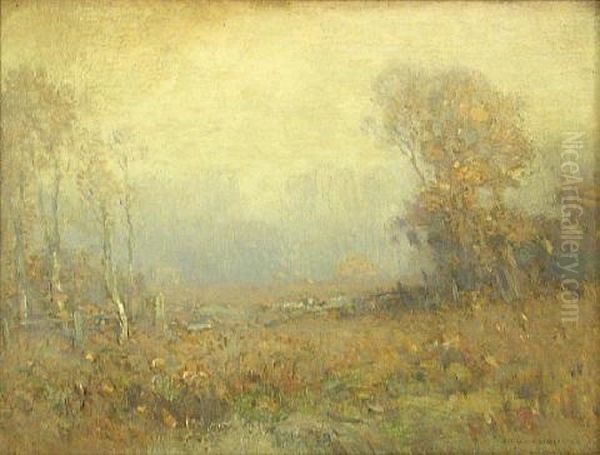 Landscape Oil Painting by Benjamin Osro Eggleston