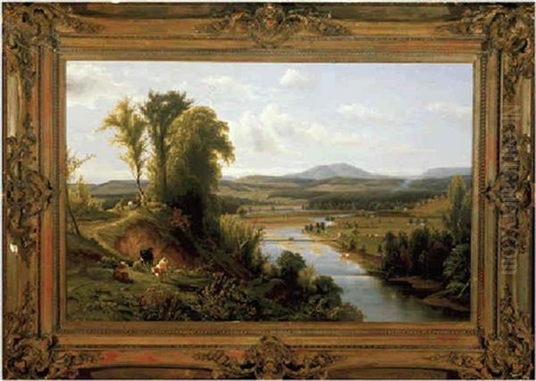 Mt. Holyoke Oil Painting by Max Eglau