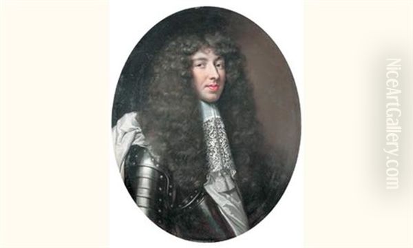 Portrait Du Grand Conde(?) Oil Painting by Justus van Egmont