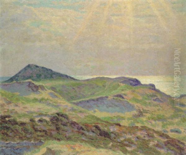 Duneneinsamkeit (sylt) Oil Painting by Ernst (Wilhelm Heinrich E. ) Eitner