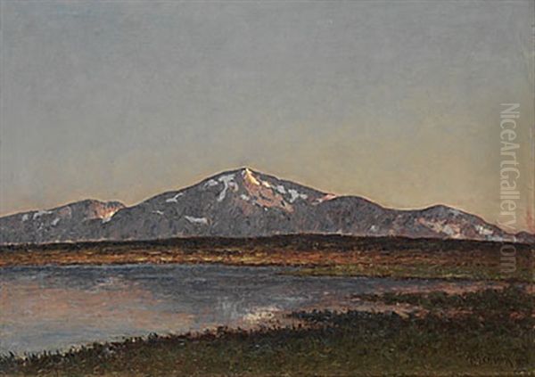 Kaustafjall Oil Painting by Per Ekstroem