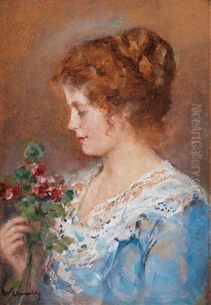 I Drommar Oil Painting by Emma Ekwall