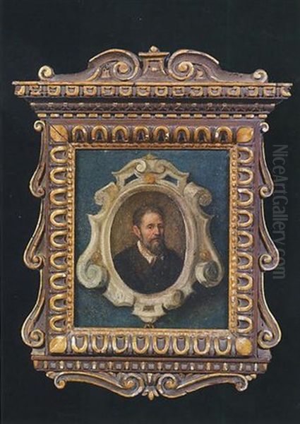 Ritratto Di Michelangelo (?) Oil Painting by El Greco (Domenikos Theotokopoulos)