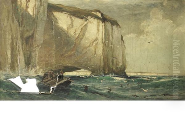 Flamborough Head Oil Painting by Edwin Ellis