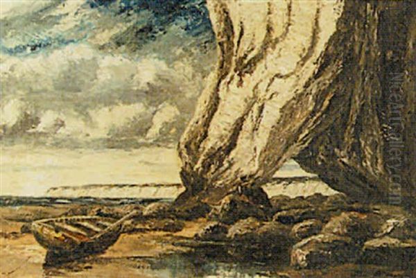 Flamborough Oil Painting by Edwin Ellis