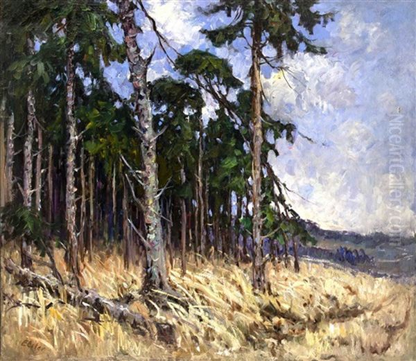 Fruhling Oil Painting by Toni Elster