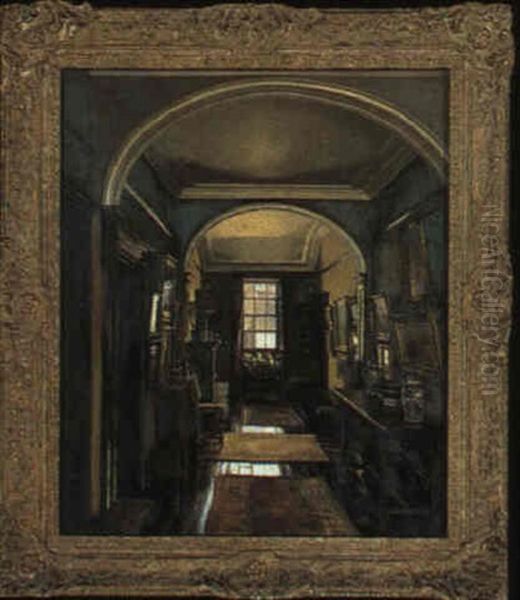 The Hallway Oil Painting by Mary Dawson Elwell