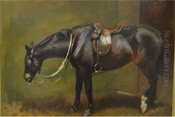 Dispatch Horse Oil Painting by John Emms