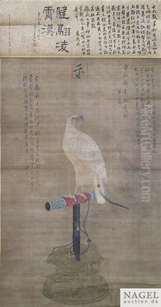 Ohne Titel Oil Painting by Huizong Emperor