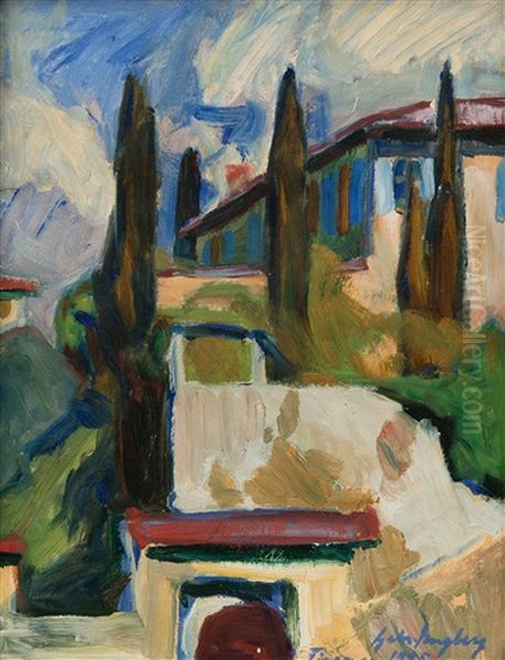 From Florence Oil Painting by Gabriel Engberg