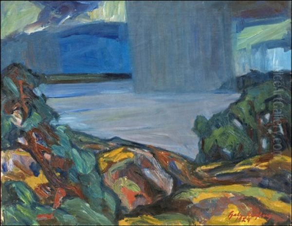 Ukkossade Oil Painting by Gabriel Engberg