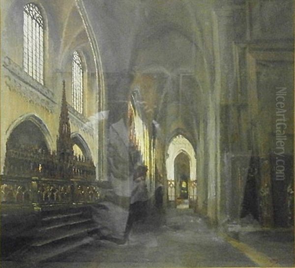 Statigheid Oil Painting by Leo Engels