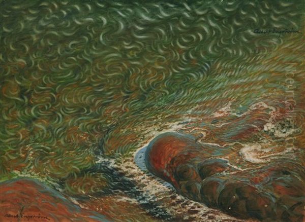 Branningar Oil Painting by Albert Engstroem