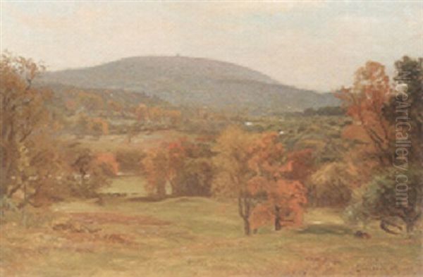 The Blue Hill Reservation, Milton, Massachusetts Oil Painting by John Joseph Enneking