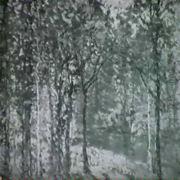 Along The Neponset Oil Painting by John Joseph Enneking