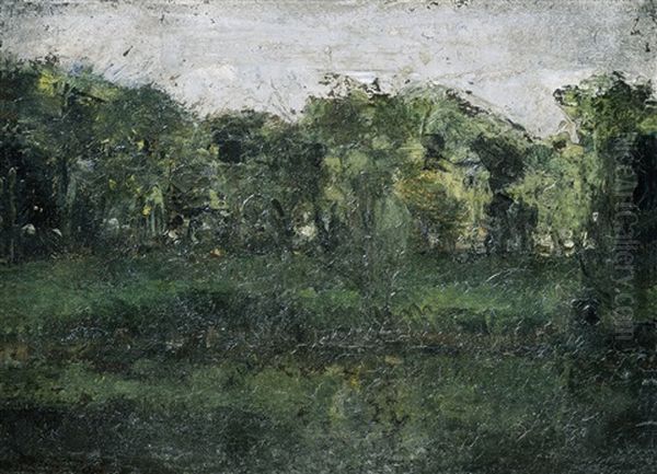 De Rand Van Het Bos Oil Painting by James Ensor
