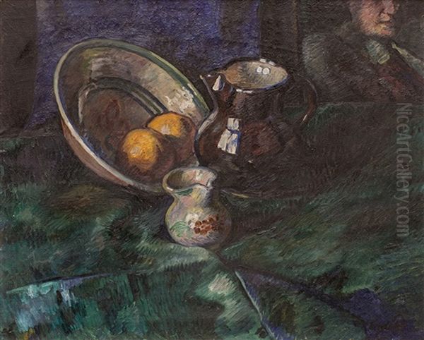 Zatisi Oil Painting by Vojtech Erdelyi