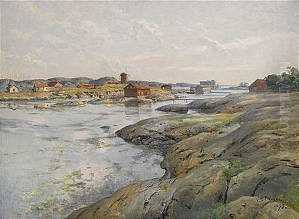 Hedvigsholmen Oil Painting by Johan Ericson