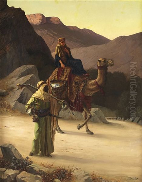 La Favorite Oil Painting by Rudolf Ernst