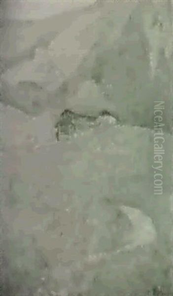 Paturages Et Chalets A La Lenk Oil Painting by David Estoppey