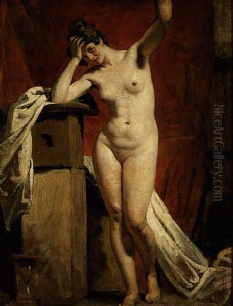 A Nude Oil Painting by William Etty