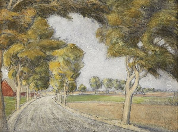 Alle Vid Orberga Oil Painting by Prince Eugen Of Sweden