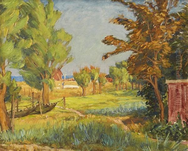 Motiv Fran Kivik Oil Painting by Prince Eugen Of Sweden