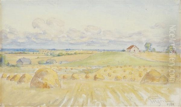 Vadstena Slatten Oil Painting by Prince Eugen Of Sweden