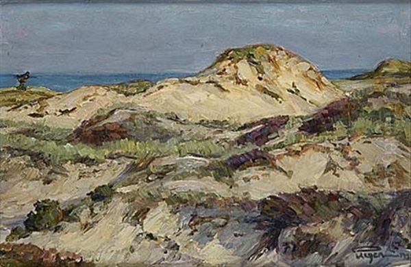 Dyner I Aftonljus Oil Painting by Prince Eugen Of Sweden