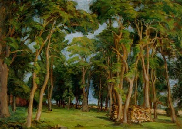 Traddunge, Orberga Oil Painting by Prince Eugen Of Sweden