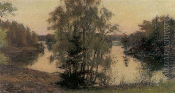 Afton, Albysjon Oil Painting by Prince Eugen Of Sweden