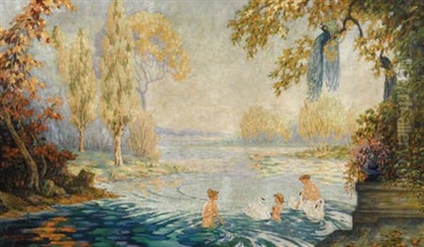 The Water Of Elysium Oil Painting by Anthony Henderson Euwer