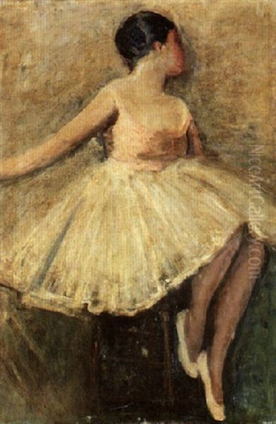 Claudia Oil Painting by Henri Evenepoel