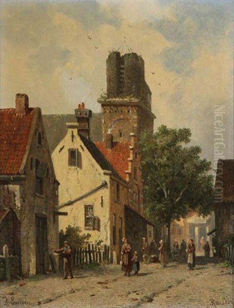 Ramsdorp Oil Painting by Adrianus Eversen