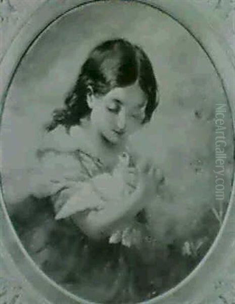 The Protectress Oil Painting by T. John Ewbank