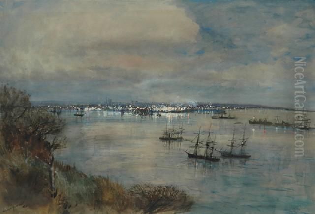 Williamstown Oil Painting by Julian Ashton