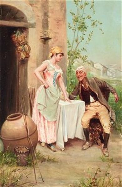 The Admirer Oil Painting by Fabbio Fabbi