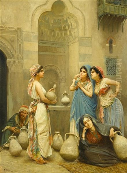 The New Slave Girl Oil Painting by Fabbio Fabbi