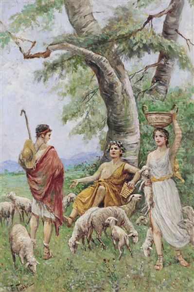 Mythologische Darstellung Oil Painting by Fabbio Fabbi