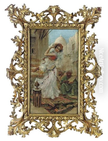 The Belly Dancer Oil Painting by Fabbio Fabbi