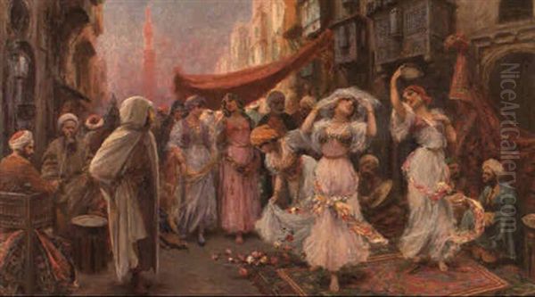 Mariage Au Caire Oil Painting by Fabbio Fabbi
