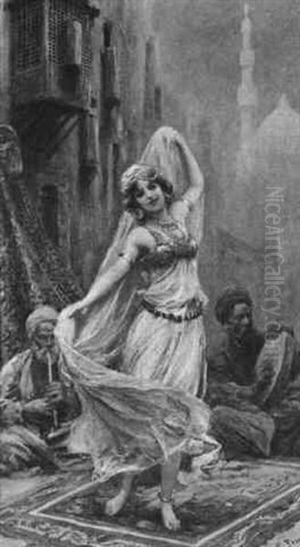 The Harem Dancers Oil Painting by Fabbio Fabbi