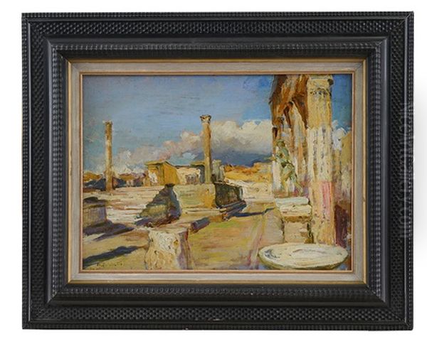 Pompe Oil Painting by Alberto Falchetti