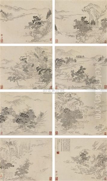 Landscape Oil Painting by Fang Yizhi