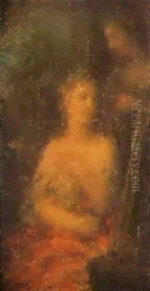 Petite Toilette Oil Painting by Henri Fantin-Latour