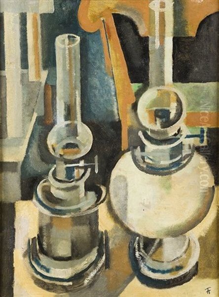 Martwa Natura Oil Painting by Adolphe Feder