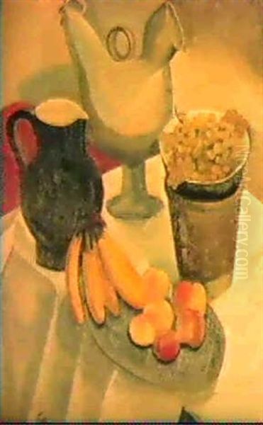 Nature Morte Cubiste Oil Painting by Adolphe Feder